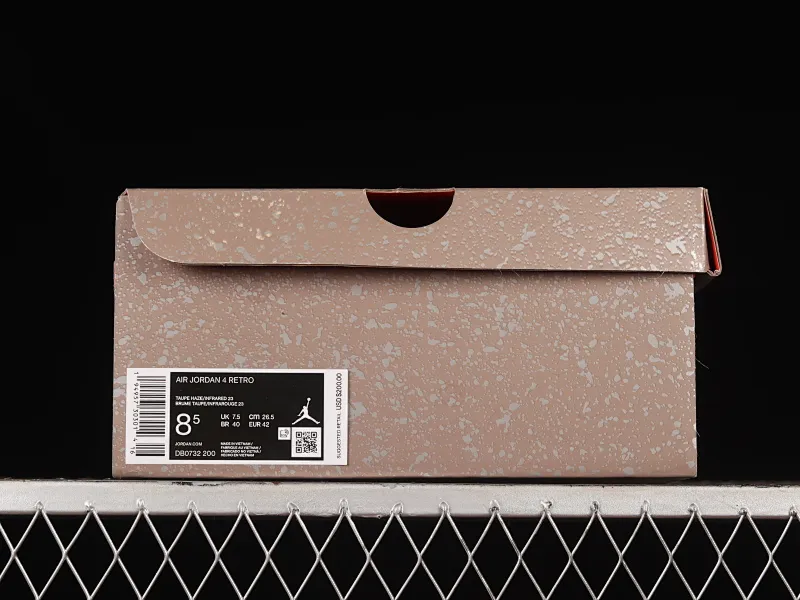 All categories Air Jordan Jordan series basketball shoes Air Jordan 4 OG version Air Jordan 4 Retro "Taupe Haze" AJ4 Joe 4 black brown Mocha DB0732-200